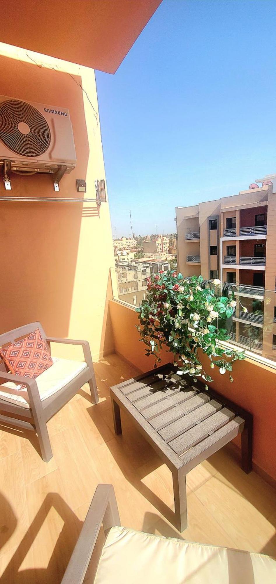 Super Appartement Haut Standing Ensoleille Gare マラケシュ エクステリア 写真